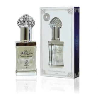 WHITE MUSK from ARABIYAT, Non Alcoholic Concentrated Perfume Oil or Attar for Unisex, 12 ml